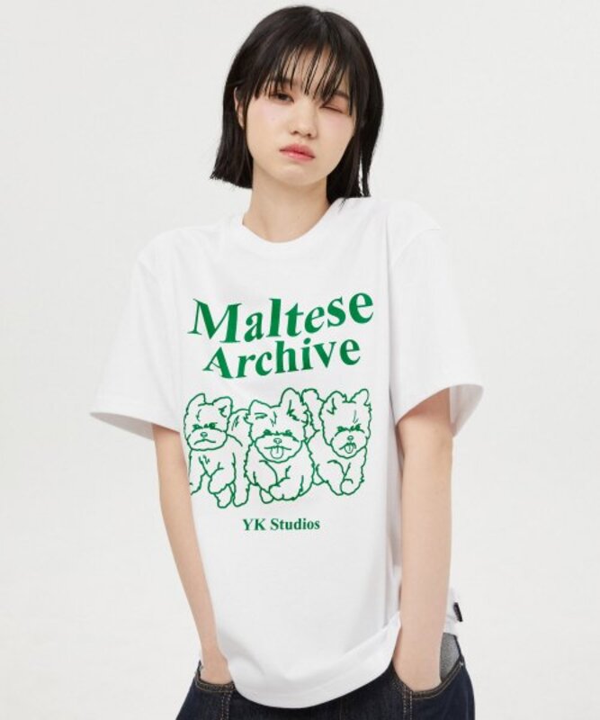 archive cross studs t-shirt